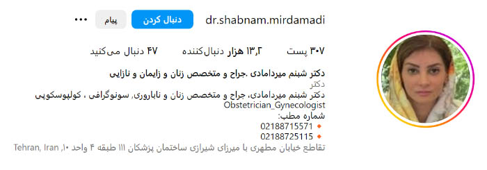 اینستاگرام شبنم میردامادی2 اینستاگرام شبنم میردامادی2